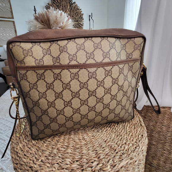 🔥SOLD🔥Louis Vuitton Authentic Gucci Boho Fringe Handbag Bag Louis Vuitton - Picture 7 of 14